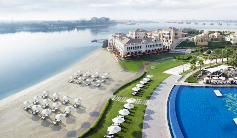 The Ritz Carlton Abu Dhabi-Pool And Beach Aerial